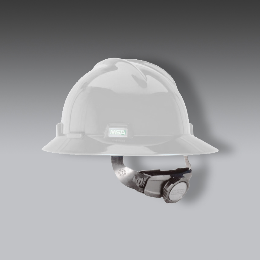 cascos para la seguridad industrial blanco de ala completa v gard modelo v guard marca msa