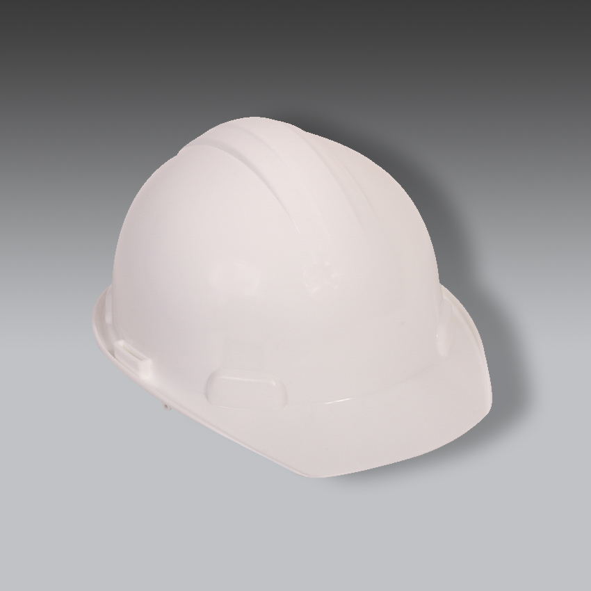 cascos para la seguridad industrial blanco tipo cachucha ecofriendly con suspension textil de 4 puntos modelo eco 2002bk marca jyrsa