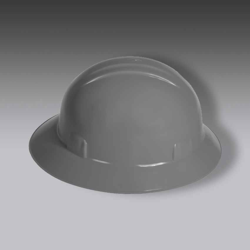 cascos para la seguridad industrial gris tipo ala ancha dielectrico modelo ww 2008amk marca jyrsa