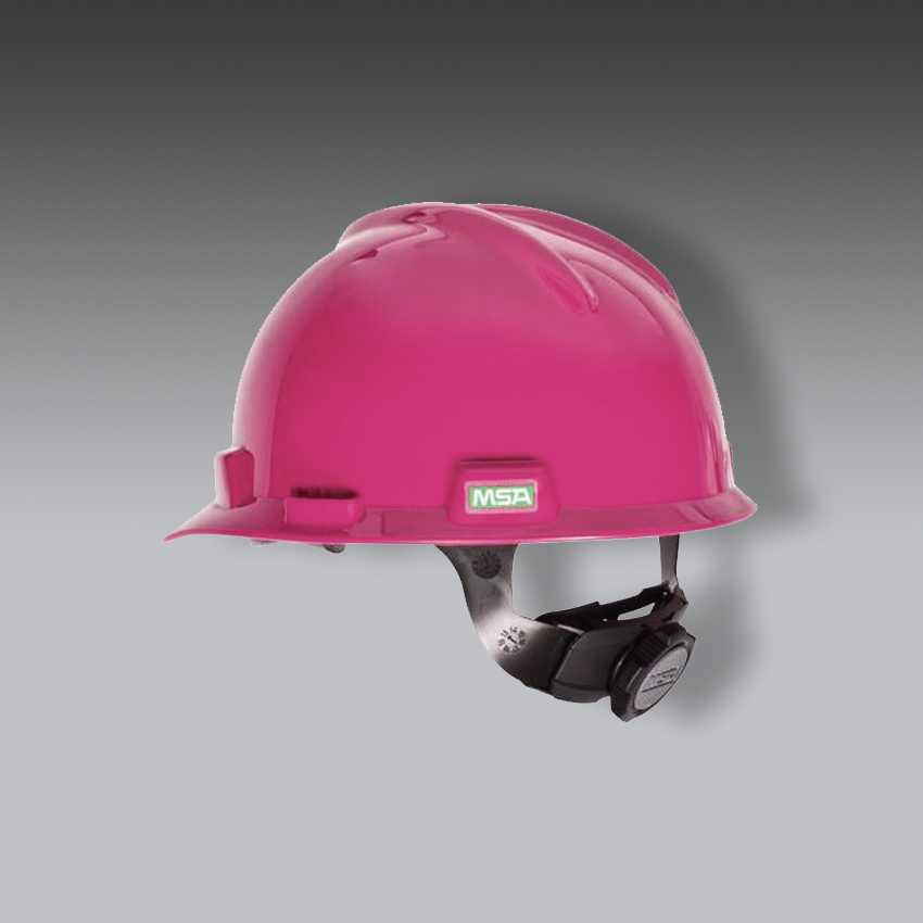 cascos para la seguridad industrial magenta v gard modelo v guard hard marca msa