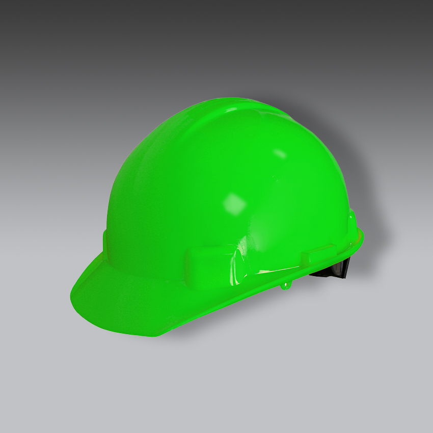 cascos para la seguridad industrial tipo cachucha ecofriendly con ajuste milimetrico   verde alta visibilidad modelo ww 2017vhvk marca jyrsa