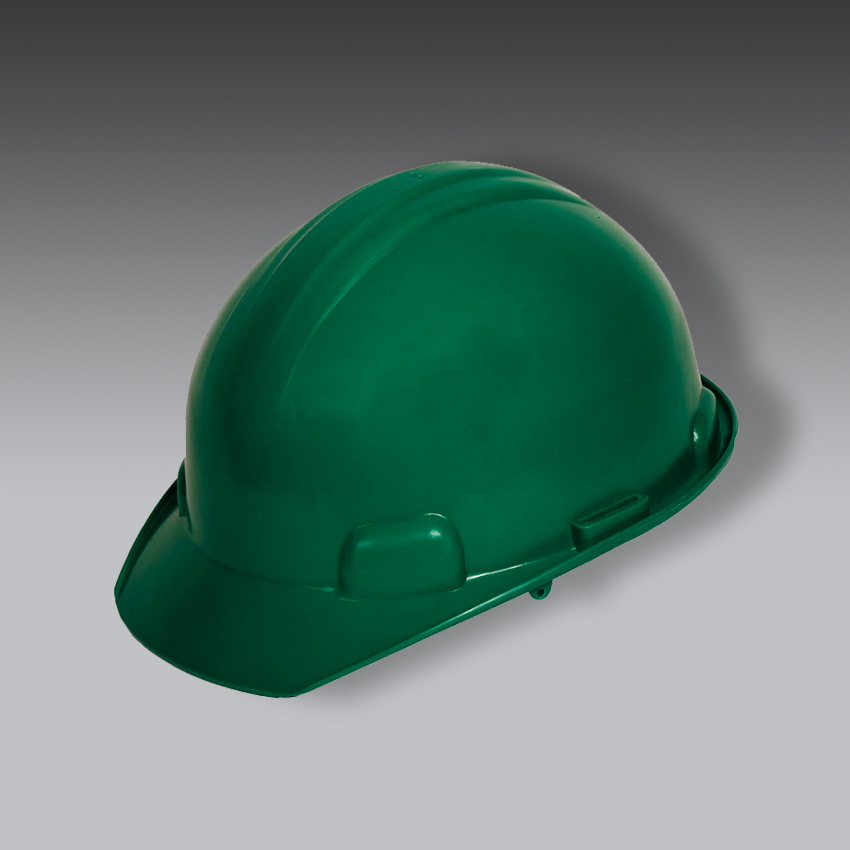 cascos para la seguridad industrial verde tipo cachucha dielectrico con suspension textil modelo ww 2002vk marca jyrsa