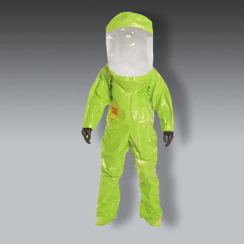 trajes para la seguridad industrial dupont tychem 10000 encapsulado para entrenamiento modelo tk587s marca tyvek