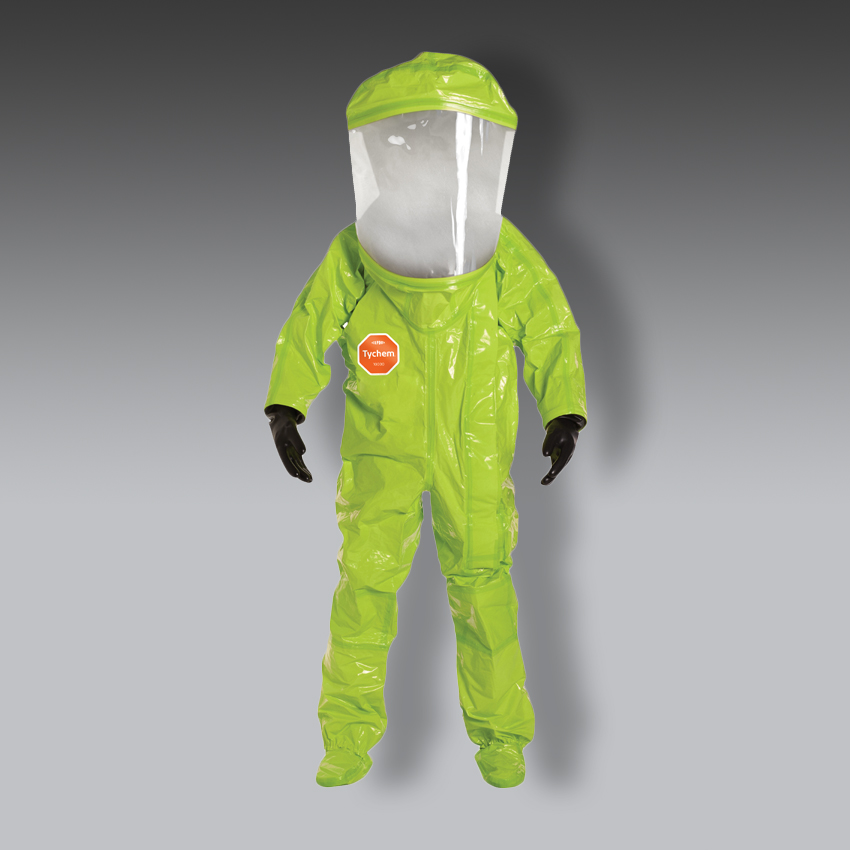 trajes para la seguridad industrial dupont tychem 10000 traje encapsulado nivel a modelo tk554t marca tyvek