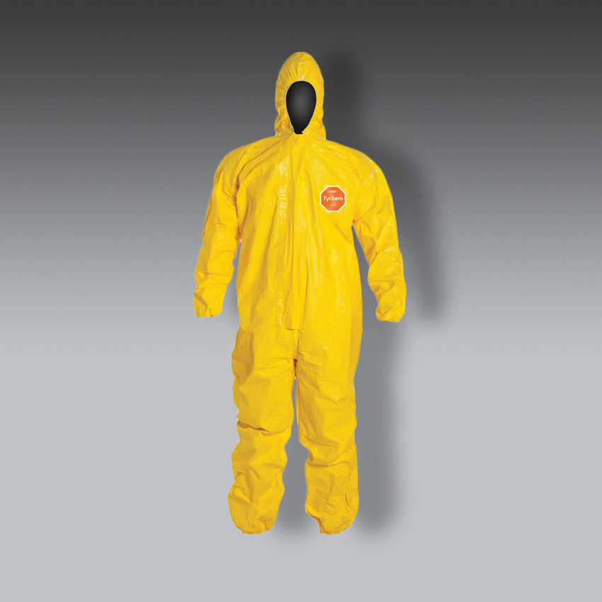 trajes para la seguridad industrial dupont tychem 2000 overol modelo qc127t marca tyvek