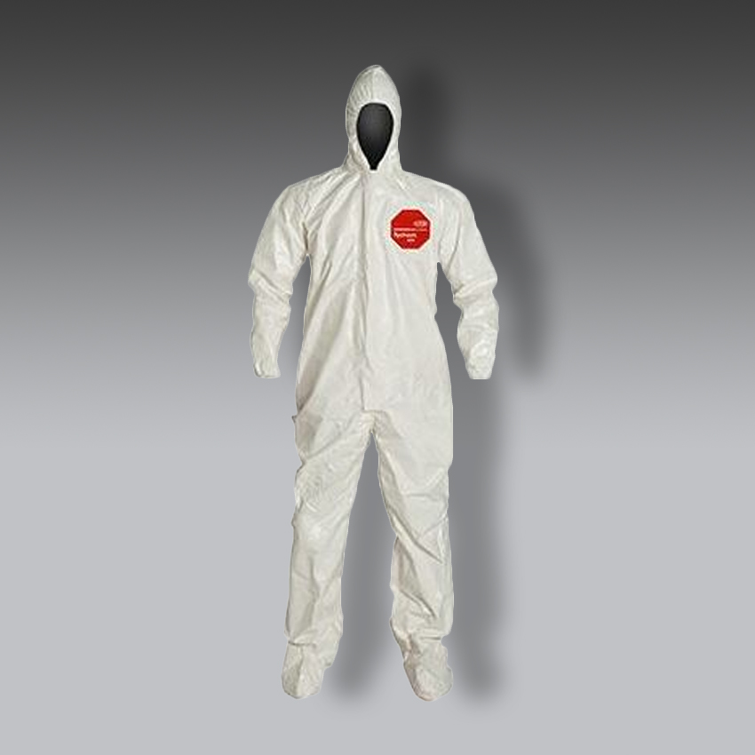 trajes para la seguridad industrial dupont tychem 4000 overol modelo sl122t marca tyvek