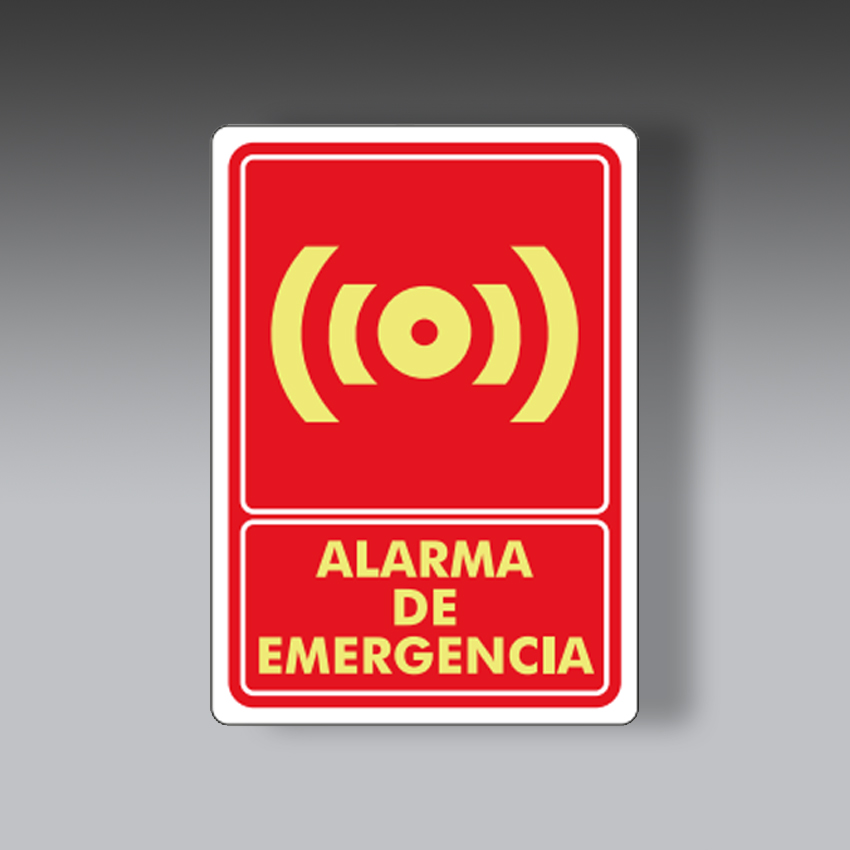 letreros para la seguridad industrial alarma de emergencia modelo modelo 22 marca extinpar