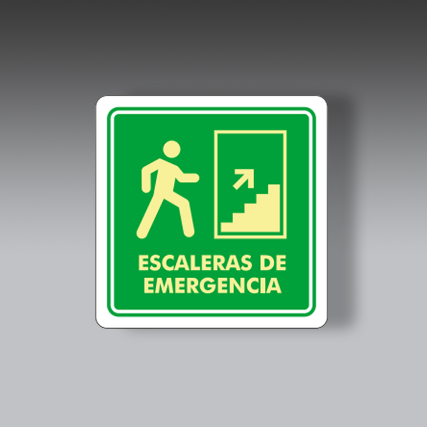 letreros para la seguridad industrial escalera de emergencia arriba modelo modelo 168 marca extinpar