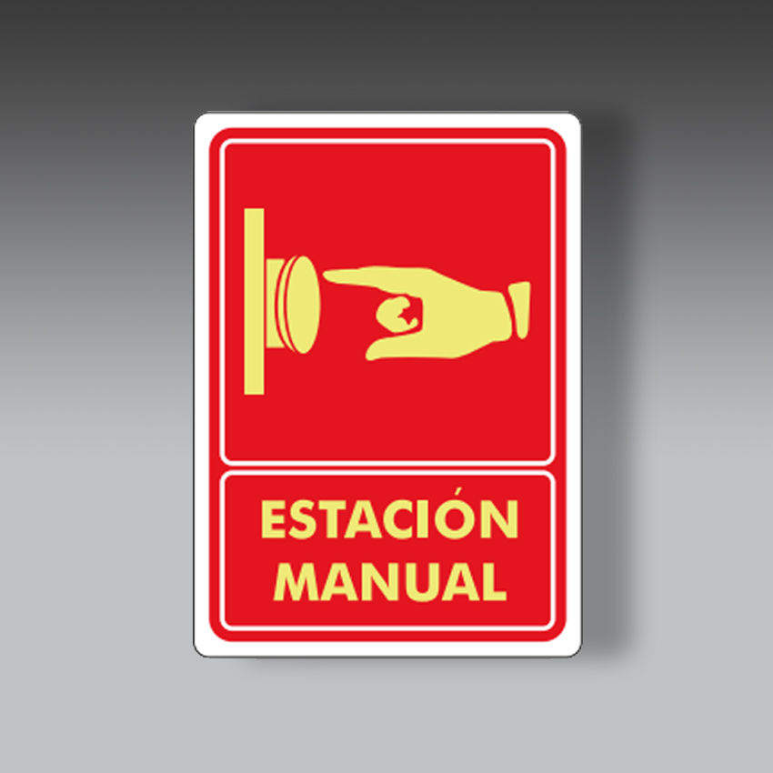 letreros para la seguridad industrial estacion manual modelo modelo 31 marca extinpar
