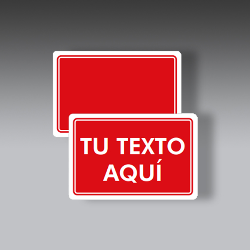 letreros para la seguridad industrial senalamiento personalizable modelo modelo 68 marca extinpar
