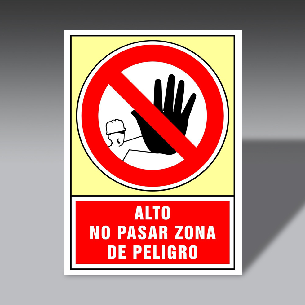 letreros prohibicion para la seguridad industrial LP AL PE letreros prohibicion de seguridad industrial modelo LP AL PE
