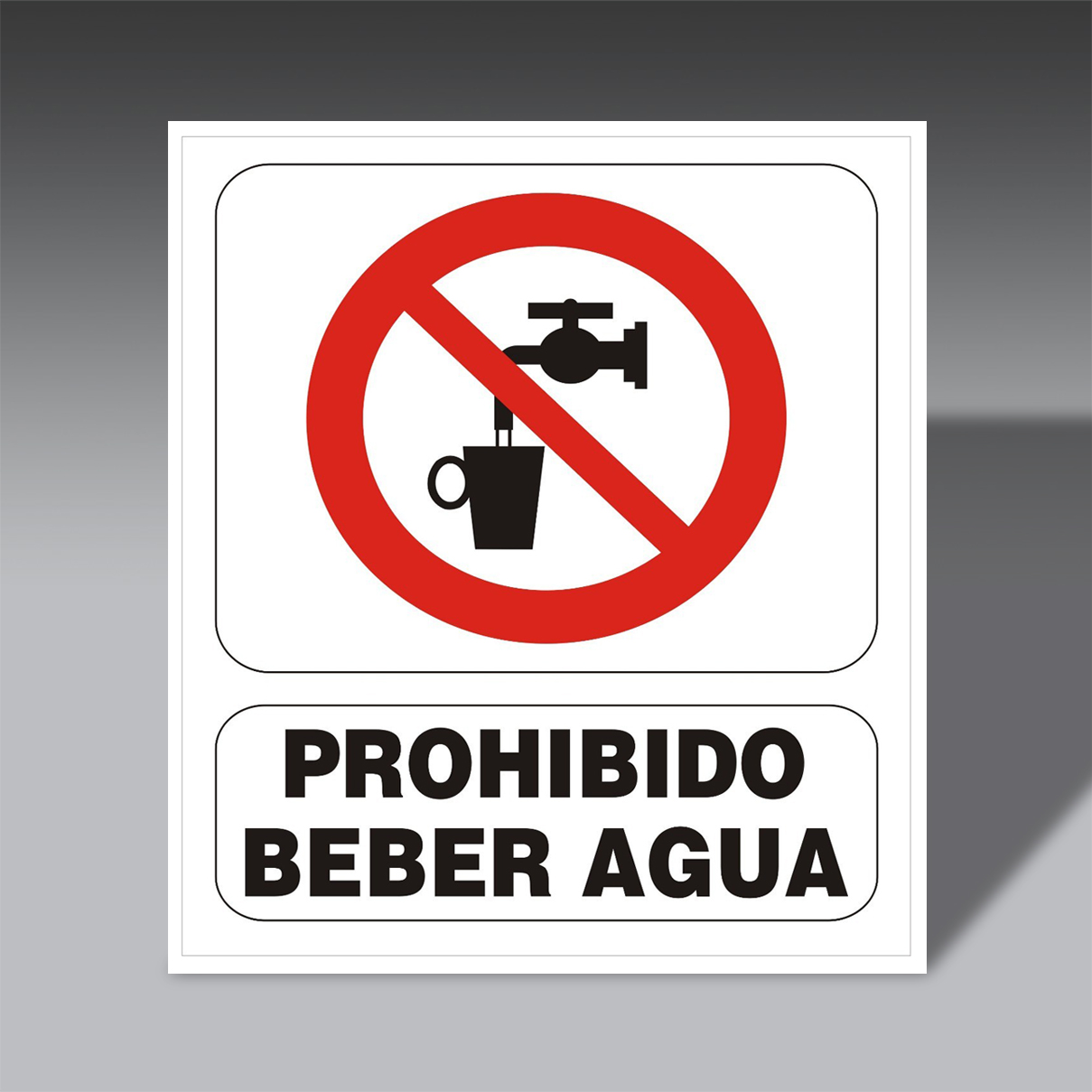 letreros prohibicion para la seguridad industrial LP BE AG letreros prohibicion de seguridad industrial modelo LP BE AG