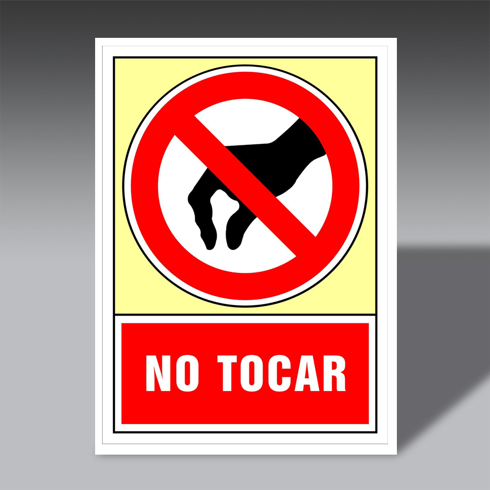 letreros prohibicion para la seguridad industrial LP NO TO letreros prohibicion de seguridad industrial modelo LP NO TO
