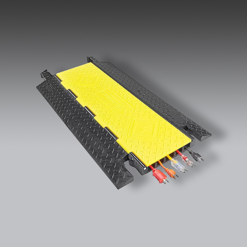 senalamientos viales para la seguridad industrial protector para cables de 5 canales para uso pesado modelo h 5501 marca uline