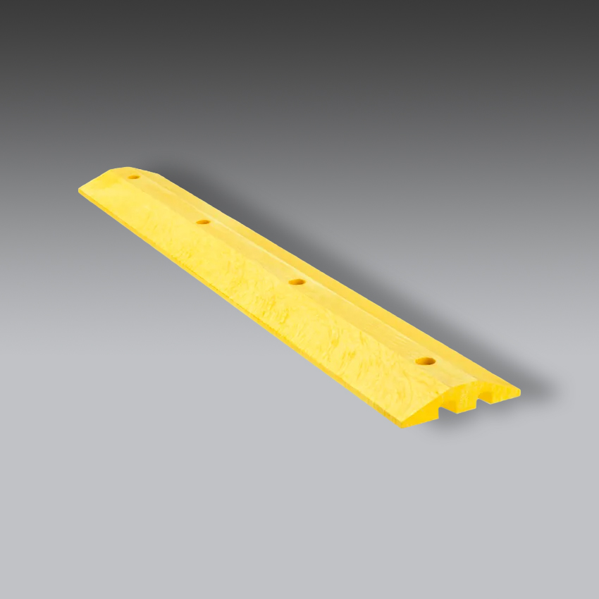 senalamientos viales para la seguridad industrial tope de velocidad plastico modelo h 4609 marca uline